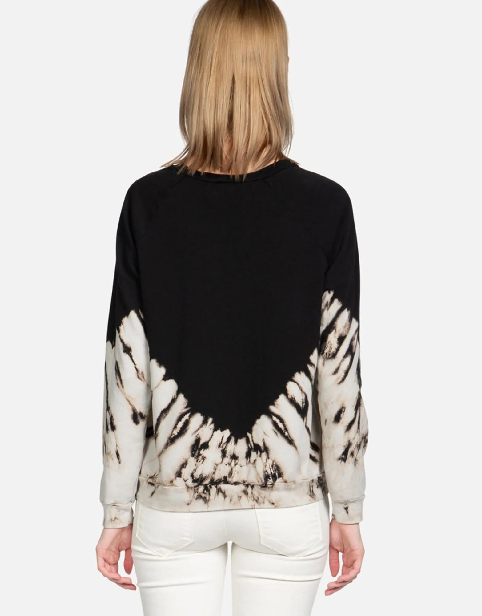 Cheap Inner Peace Sign L/S Vintage Pullover | Women Long Sleeve