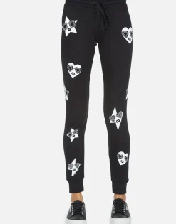 Best Sale Jess Bling Face Women Long Sweatpants