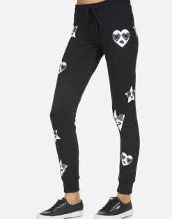 Best Sale Jess Bling Face Women Long Sweatpants