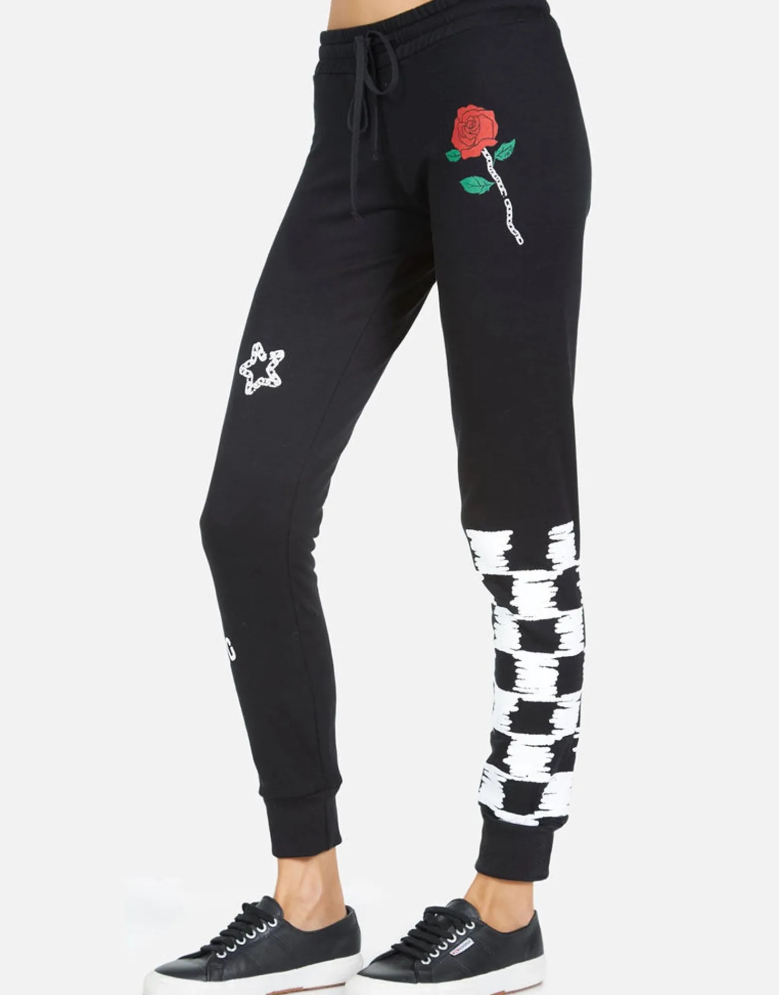 Store Jess Chain Elements Women Long Sweatpants