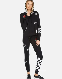 Store Jess Chain Elements Women Long Sweatpants