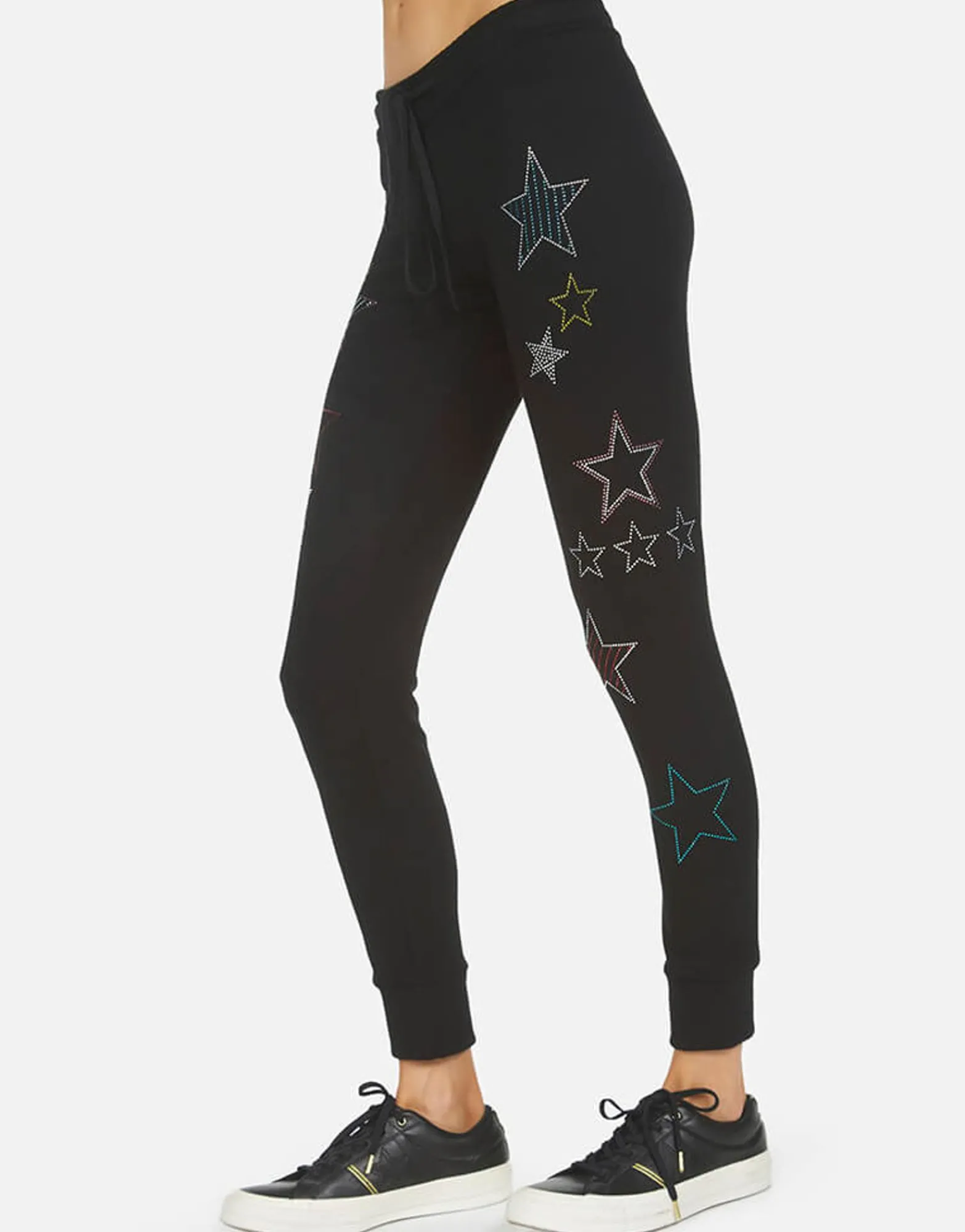 Best Sale Jess Crystal Stars Pants Made In Los Angeles California Usa Women Long Sweatpants