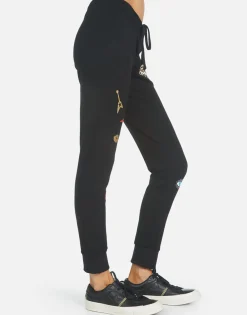 Shop Jess Leopard Lip Women Long Sweatpants