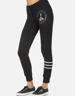 Cheap Jess Lipstick Peace Women Long Sweatpants