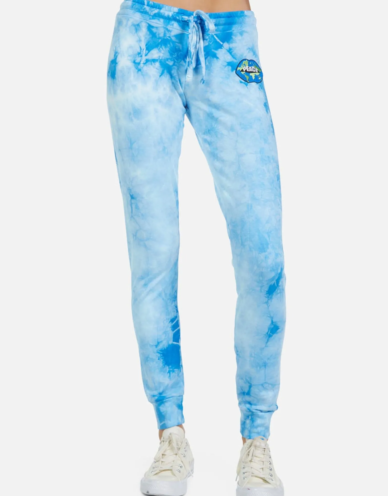 Fashion Jess World Peace Lips Women Long Sweatpants