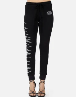 Best Sale Jessica Zebra Lip Women Long Sweatpants