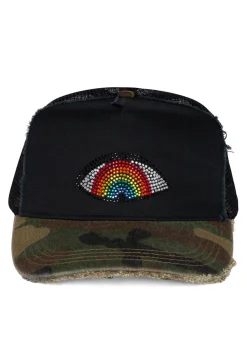 Online Jilly Crystal Rainbow Eye Hats