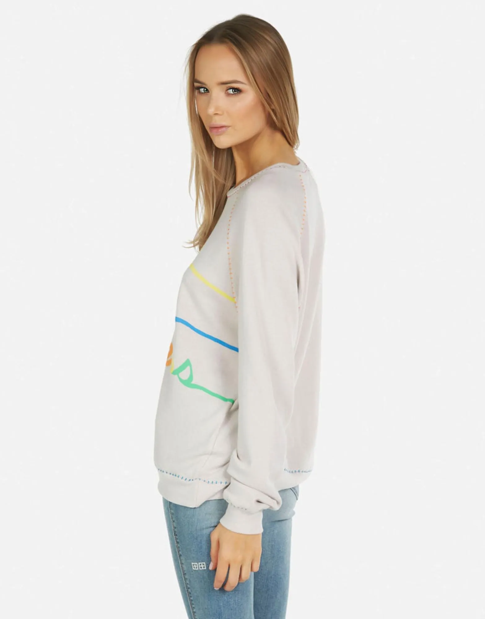 Cheap Jocelyn Love Peace Happiness Women Long Sleeve
