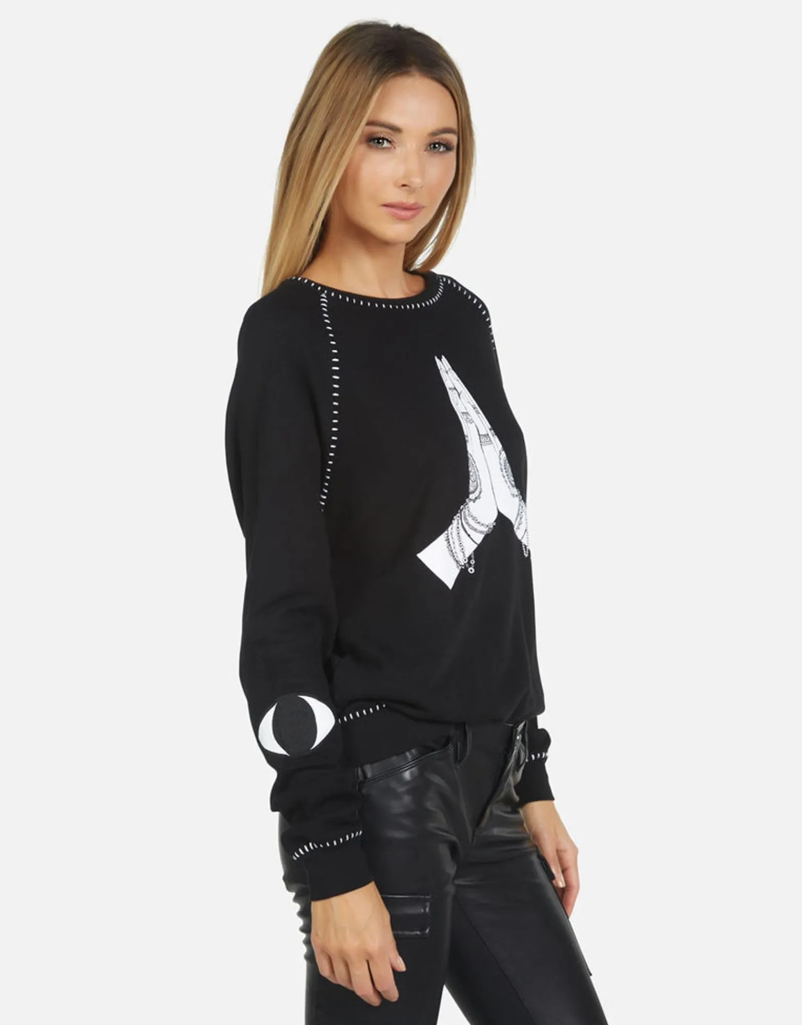 Fashion Jocelyn Prayer Hands Women Long Sleeve