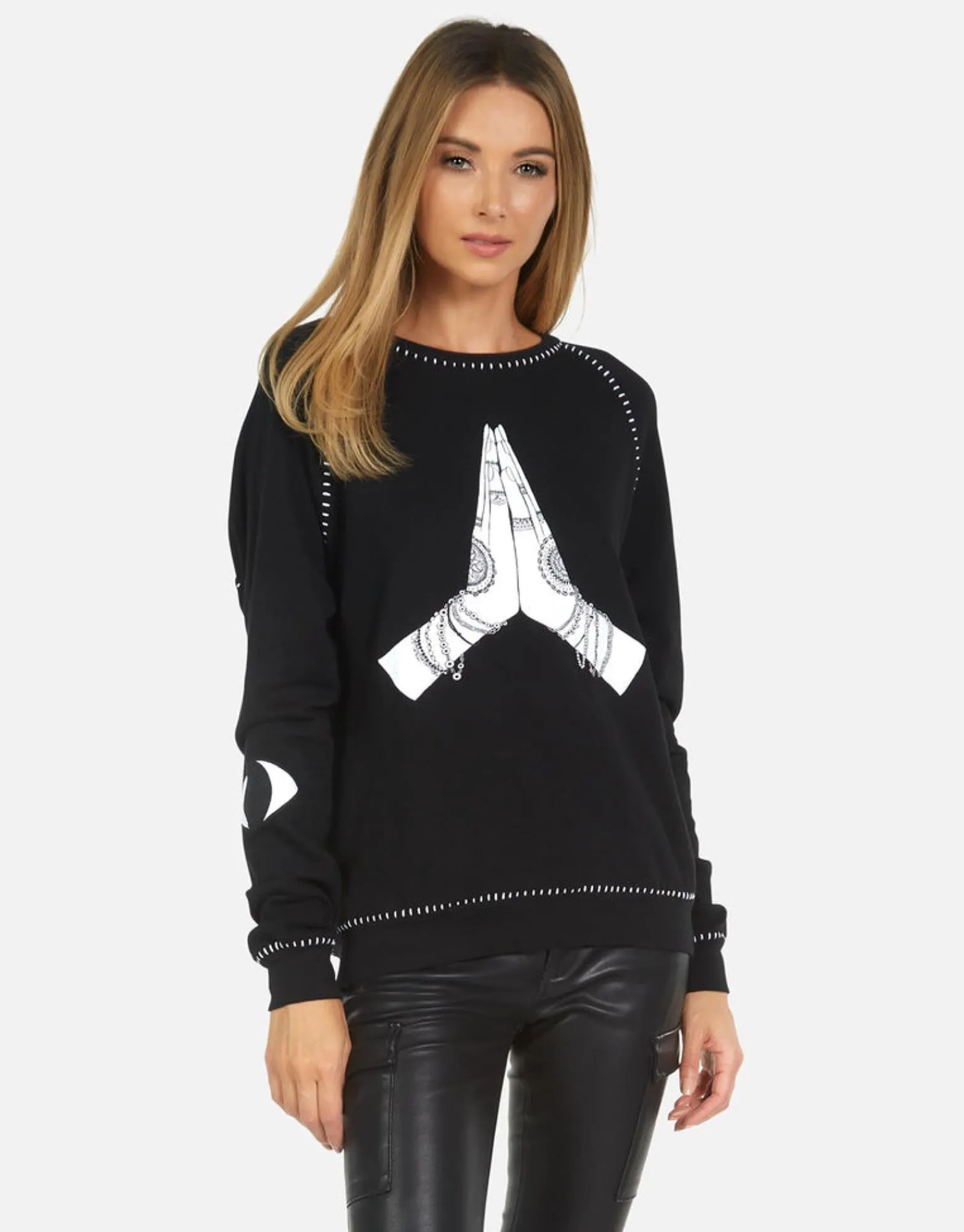 Fashion Jocelyn Prayer Hands Women Long Sleeve