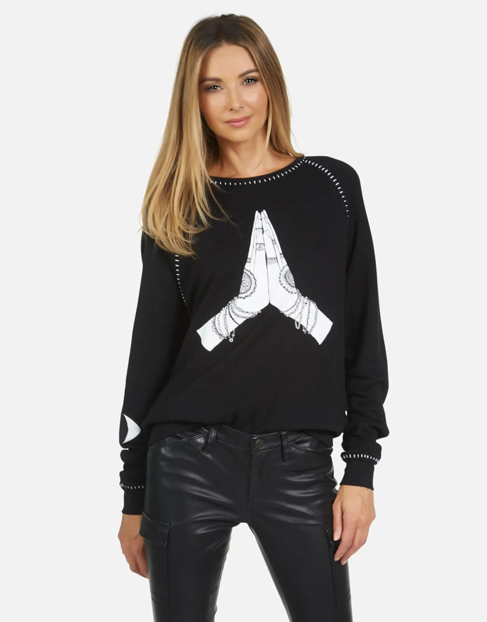 Fashion Jocelyn Prayer Hands Women Long Sleeve