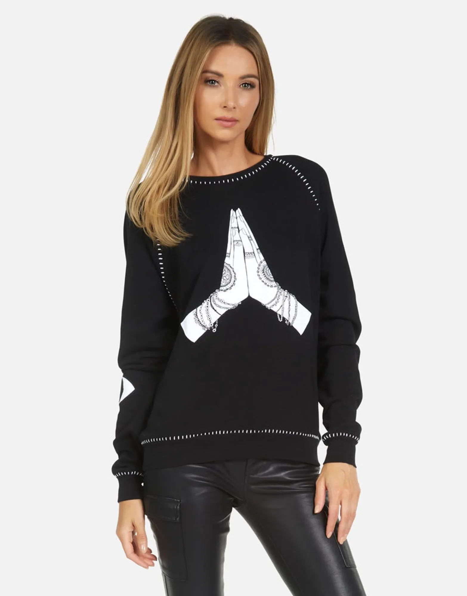 Fashion Jocelyn Prayer Hands Women Long Sleeve