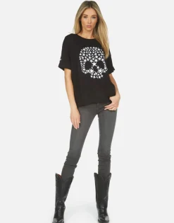 Best Jolene Star Skull Women Short Sleeve