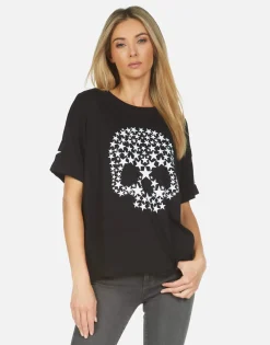 Best Jolene Star Skull Women Short Sleeve