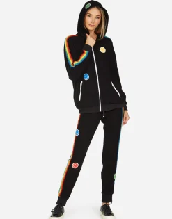 Online Justine Peace Love Moshi Patches Women Hoodies
