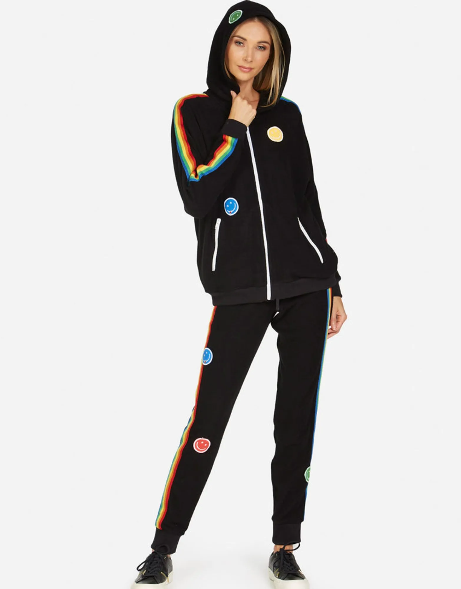 Online Justine Peace Love Moshi Patches Women Hoodies