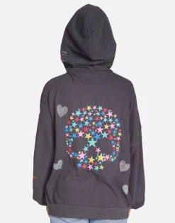 Sale Kaliyah X Star Skull Women Hoodies