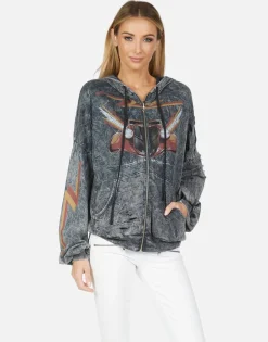 Discount Kaliyah Zz Top Eliminator Women Hoodies