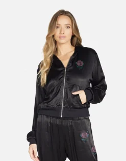 Online Kathleen Crystal Roses Women Hoodies