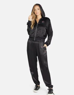 Online Kathleen Crystal Roses Women Hoodies