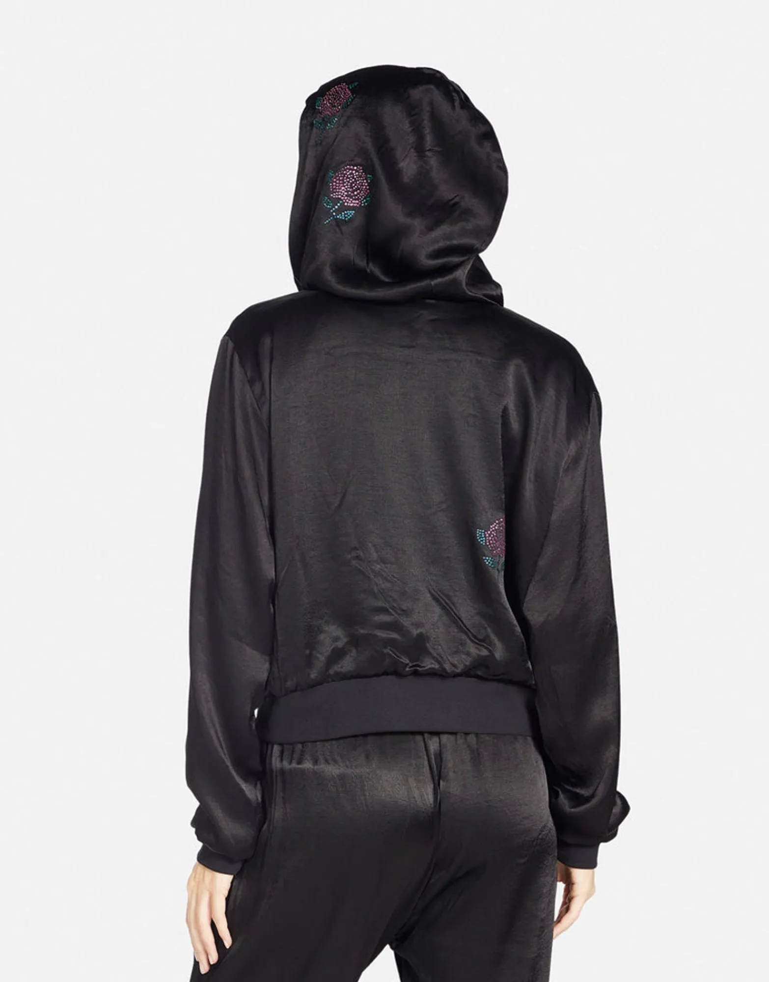 Online Kathleen Crystal Roses Women Hoodies