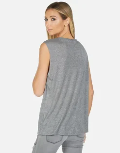 Hot Kel Bone Diamond Women Tanks