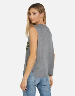Hot Kinzington Camo Lip Women Tanks