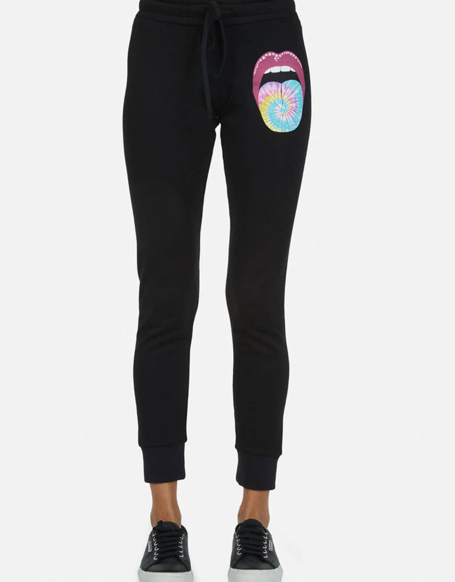 Sale Kiss Lip Lounge Sweatpant W/ Cuff | Jess By Women Long Sweatpants