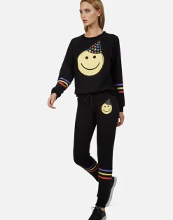 Best Sale Kiss Lip Lounge Sweatpant W/ Cuff | Jess By Women Long Sweatpants