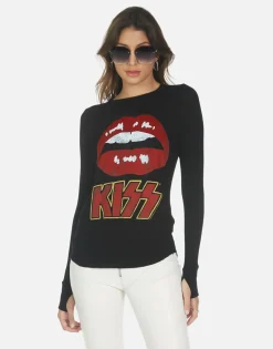 New Kiss Lip L/S Fitted Thermal Top | Mckinley X By Women Long Sleeve