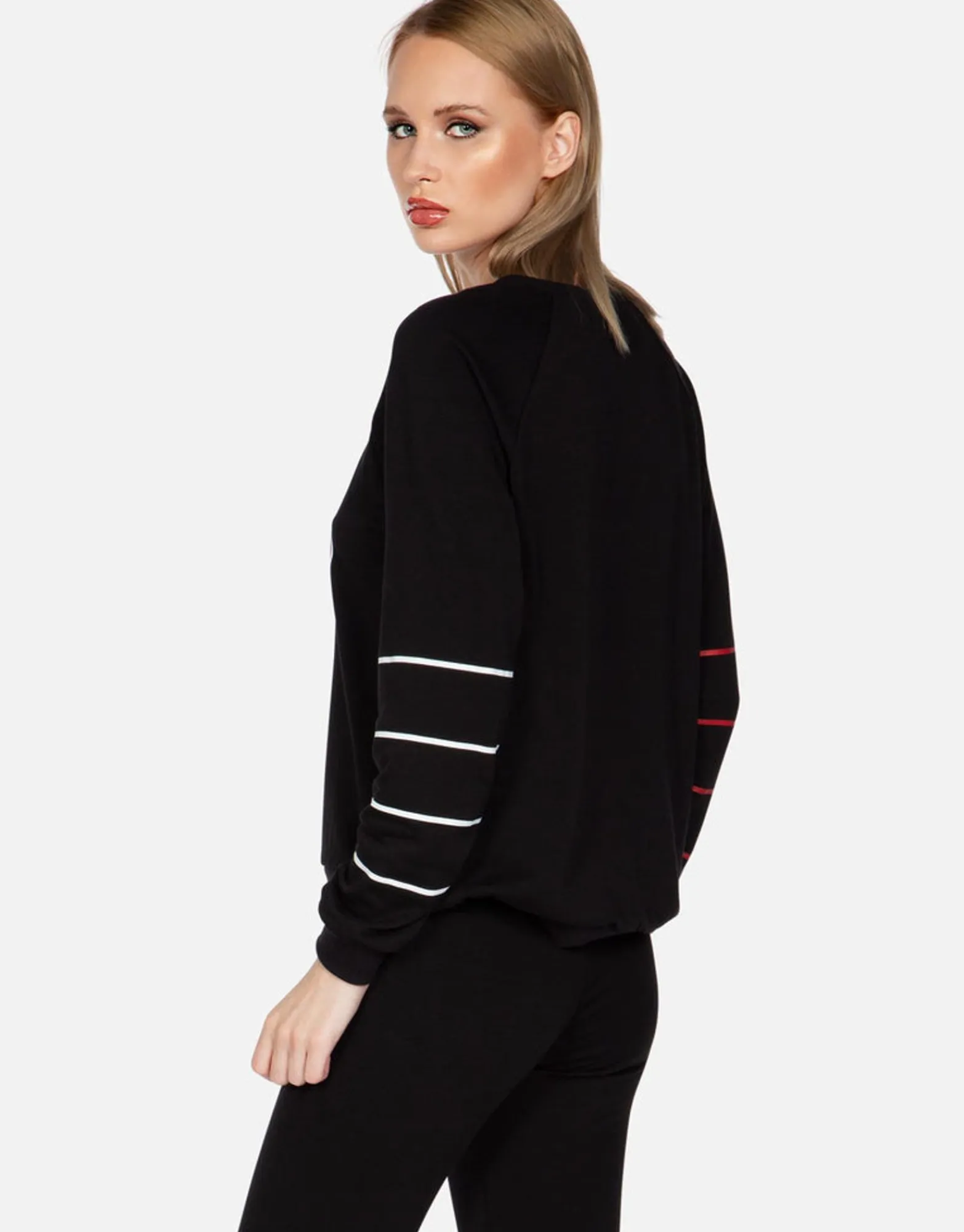 Shop Kiss Lip L/S Vintage Pullover | Noleta By Women Long Sleeve