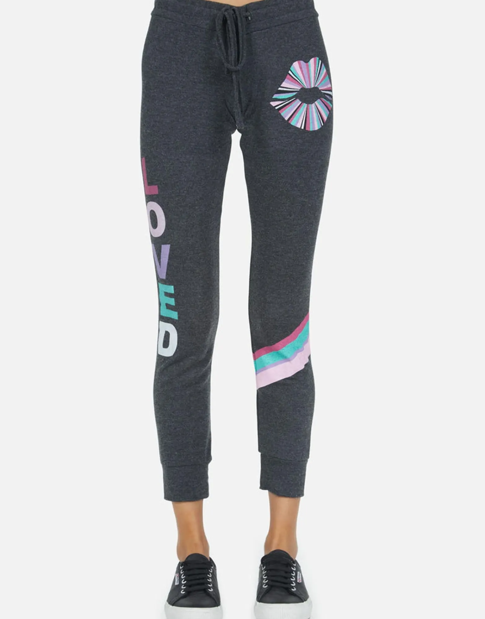 Sale Kizzy Rainbow Ray Lip Women Long Sweatpants