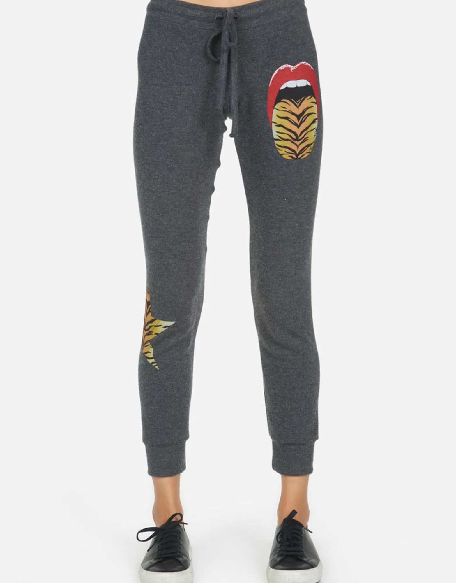 Hot Kizzy Tiger Tongue Women Long Sweatpants