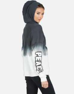 Cheap Koa Airbrush Peace Women Hoodies