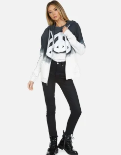 Cheap Koa Airbrush Peace Women Hoodies