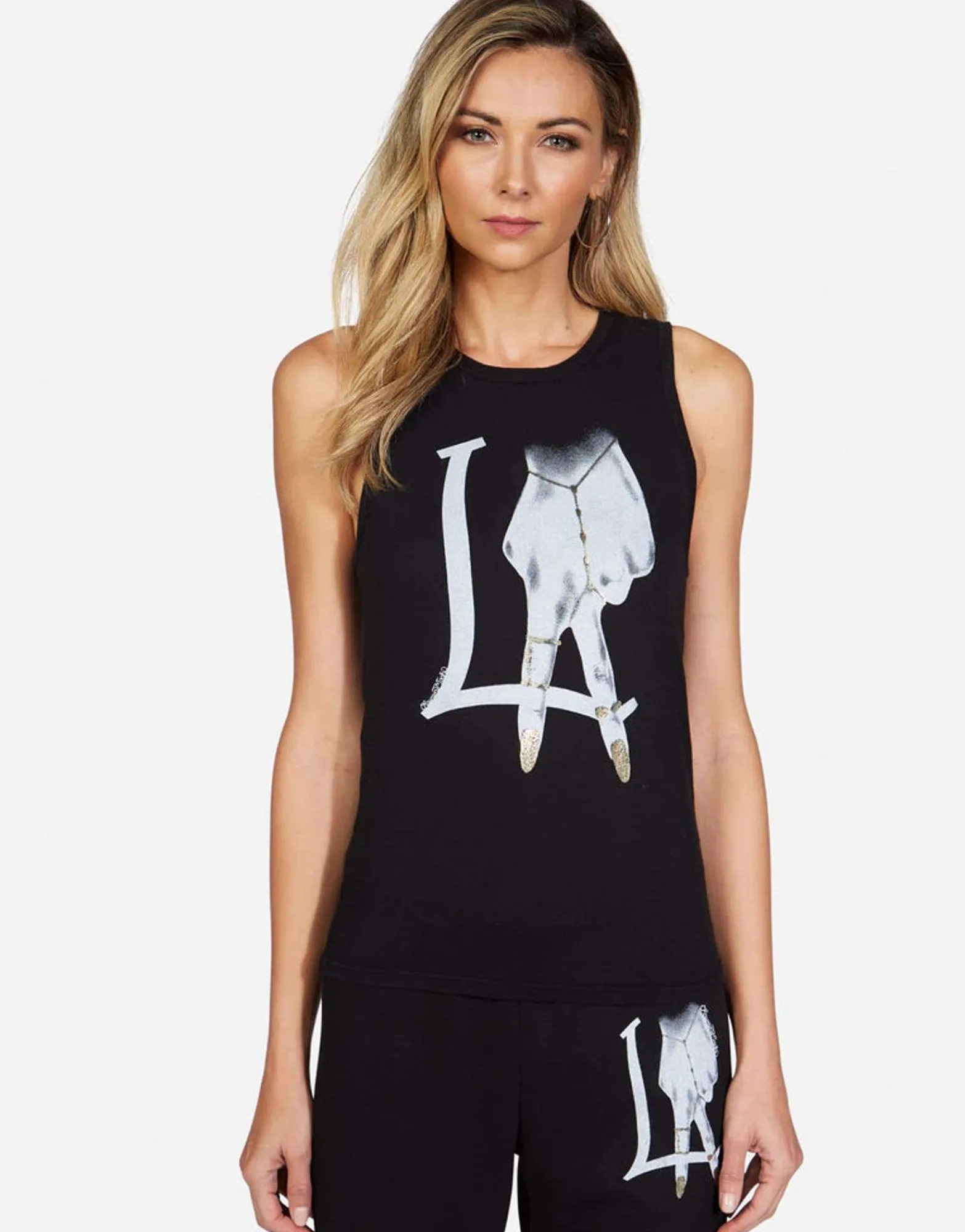 Fashion La Peace Finger Tank Tee | Ashlin By Women Tanks