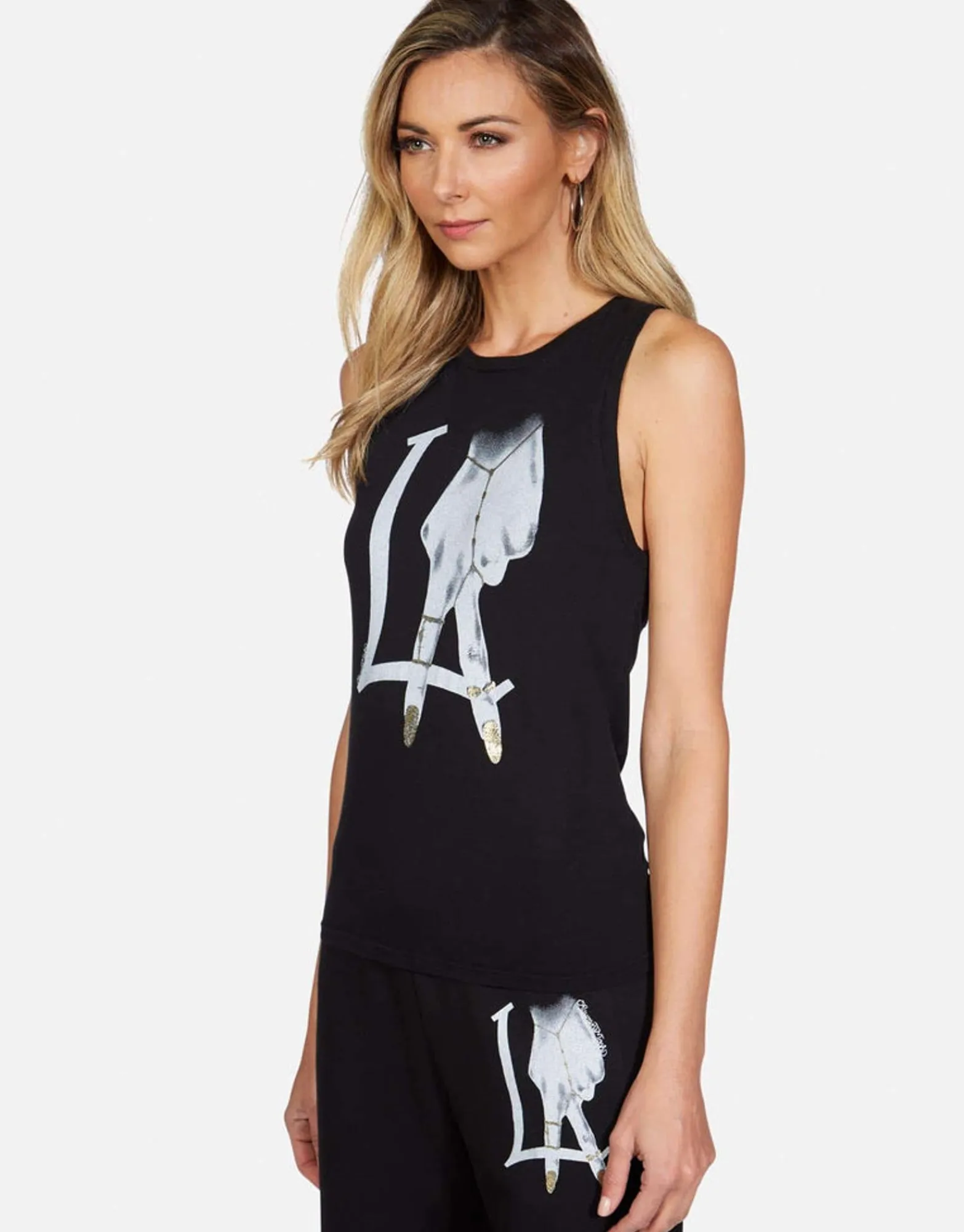 Fashion La Peace Finger Tank Tee | Ashlin By Women Tanks