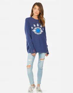 Hot Ladona Diamond Eye Women Sweaters & Knits