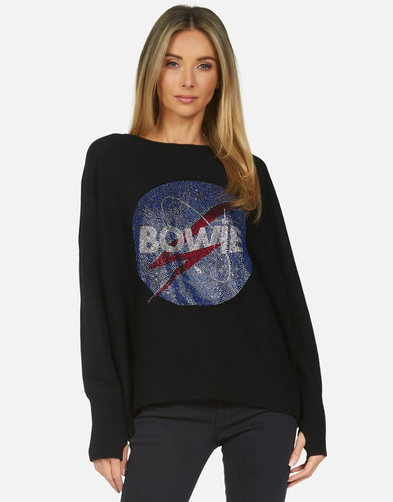 Cheap Ladona X Crystal Bowie Space Women Sweaters & Knits