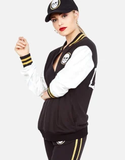 Best Bay Varsity Skull Patch Canvas Hat In Hats