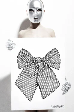 Sale Canvas Ribbon Art On Decor