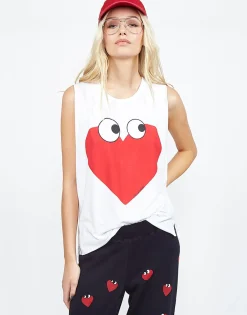 Shop Kel Heartface Tank Women Tanks
