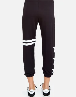 Best Women'S Alana 3 Stripe Star Crop Sweat Pant Women Crop Sweatpants