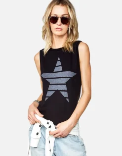 Discount Women'S Ashlin Classic Stripe Star Tank Tee In Women Tanks
