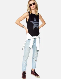 Discount Women'S Ashlin Classic Stripe Star Tank Tee In Women Tanks