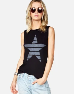 Discount Women'S Ashlin Classic Stripe Star Tank Tee In Women Tanks