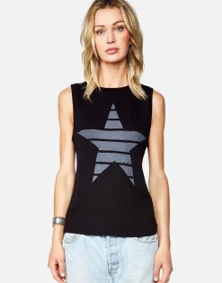 Discount Women'S Ashlin Classic Stripe Star Tank Tee In Women Tanks