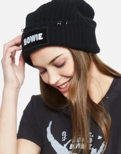 Cheap Women'S Blix Heartface Patch Cashmere Slouch Beanie Women Sweaters & Knits