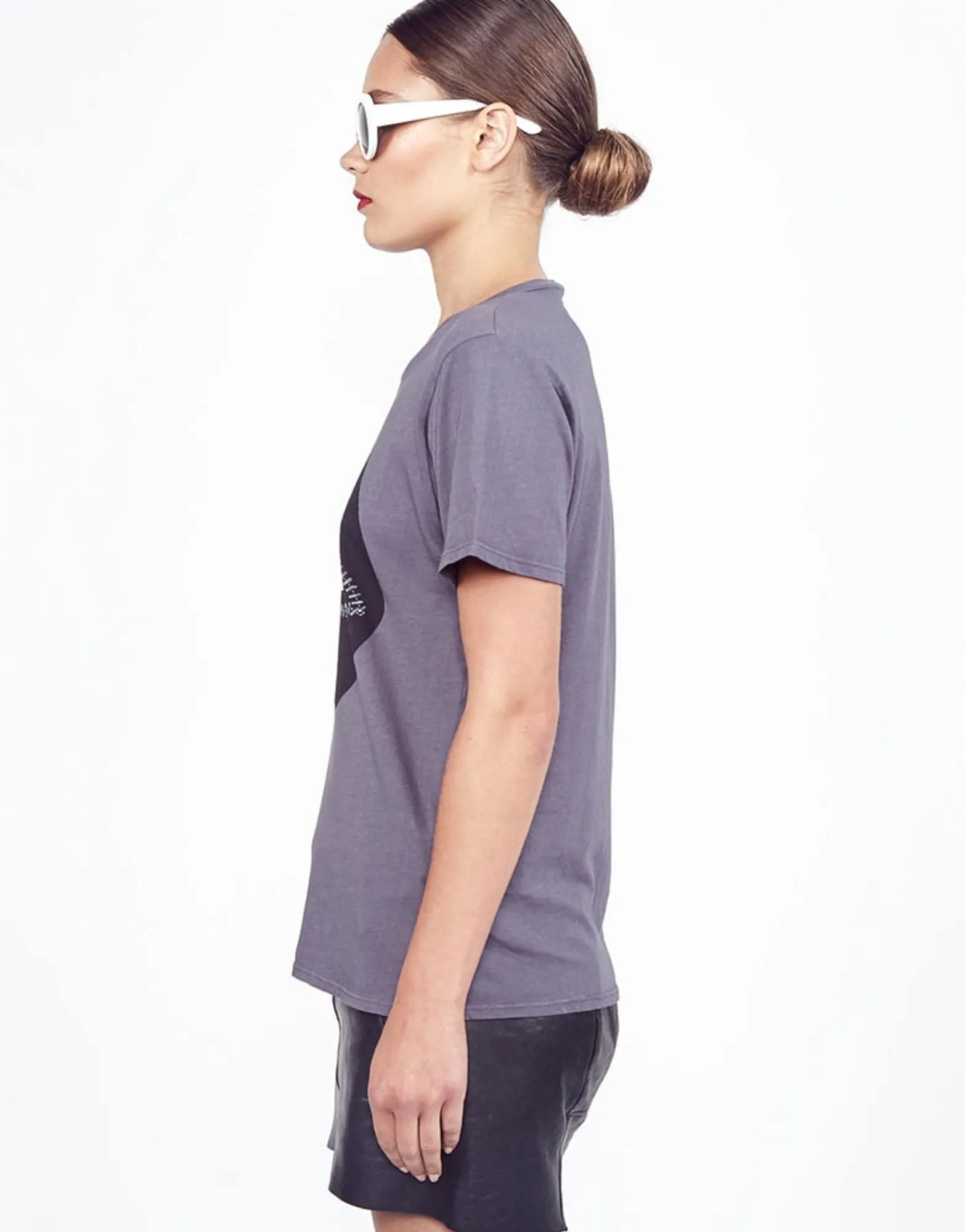 Best Women'S Croft Zipper Mouth S/S Vintage Tee Women Short Sleeve