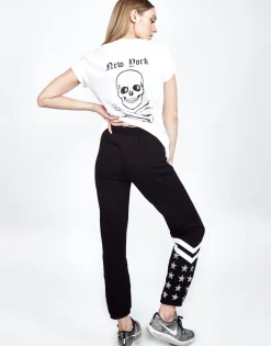 Best Sale Women'S Gia Ny Star Studs Long Sweatpant Women Long Sweatpants